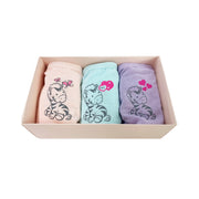 Little Zebra Soft Bamboo Girls’ Underwear, 3pk (4 Sizes)