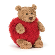 Jellycat Bartholomew Bear 'Heartthrob' Soft Toy (26cm)