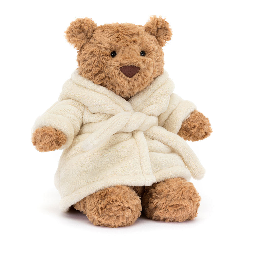 Jellycat Bartholomew Bear Bathrobe Soft Toy (26cm)