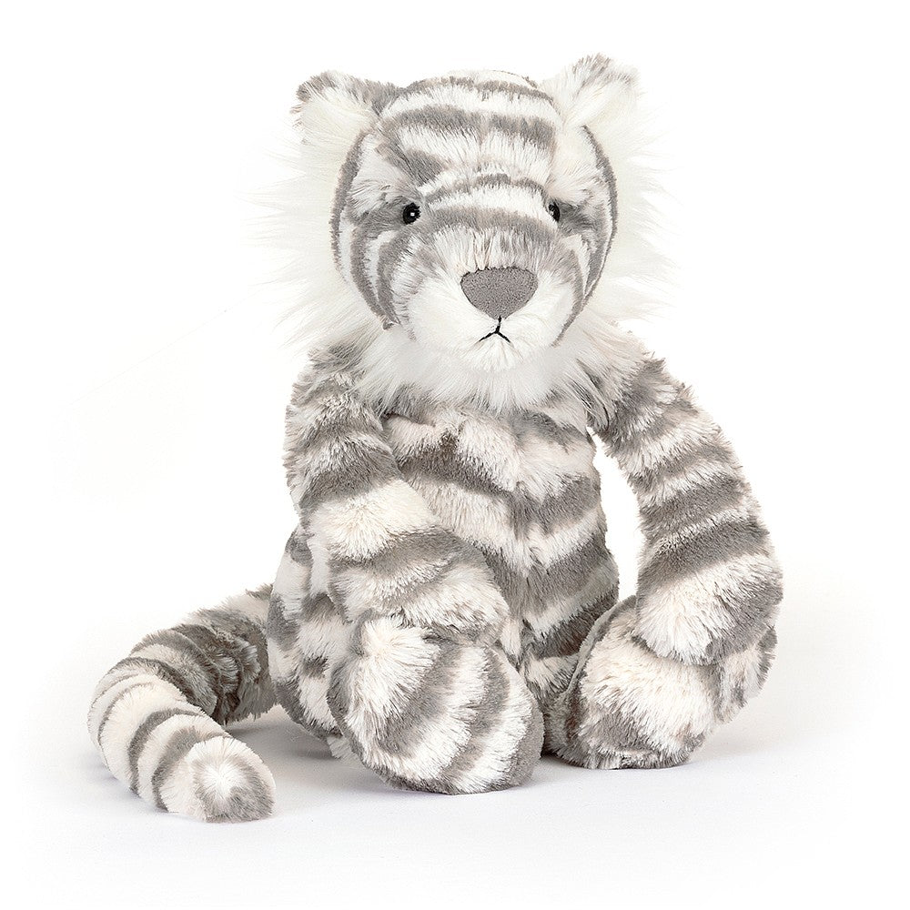 Jellycat Bashful Snow Tiger Medium Soft Toy (31cm)