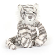 Jellycat Bashful Snow Tiger Medium Soft Toy (31cm)