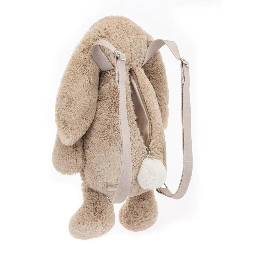 Jellycat Bashful Bunny Beige Backpack (32cm) | Pupsik Singapore