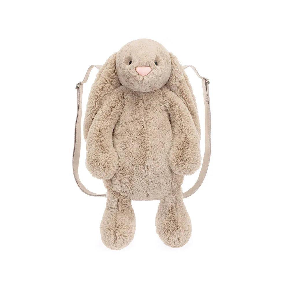 Jellycat Bashful Bunny Beige Backpack (32cm) | Pupsik Singapore
