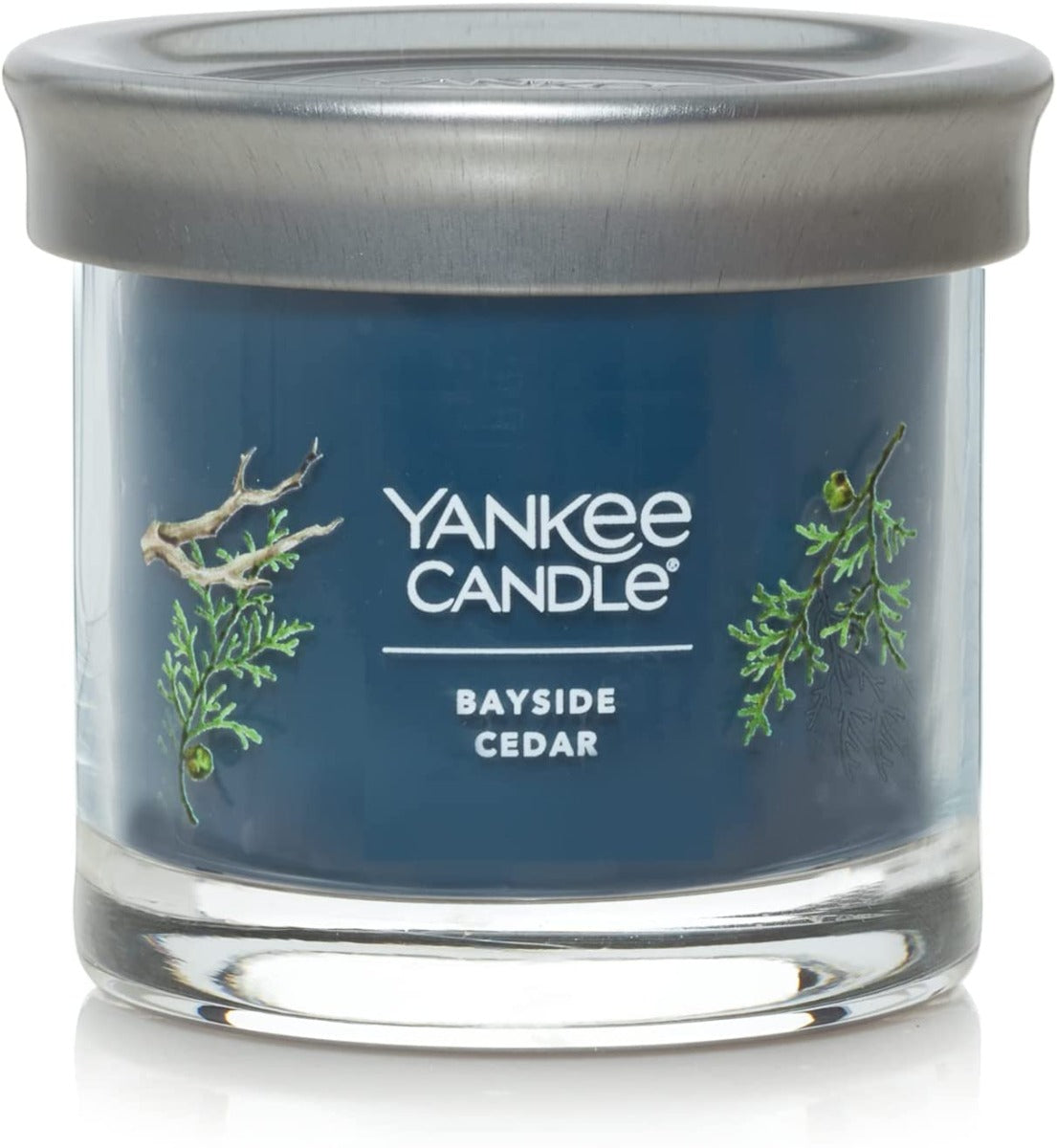 Yankee Candle Signature Small Tumbler Candle, 1- Wick (4.3oz) - Bayside Cedar
