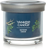 Yankee Candle Signature Small Tumbler Candle, 1- Wick (4.3oz) - Bayside Cedar