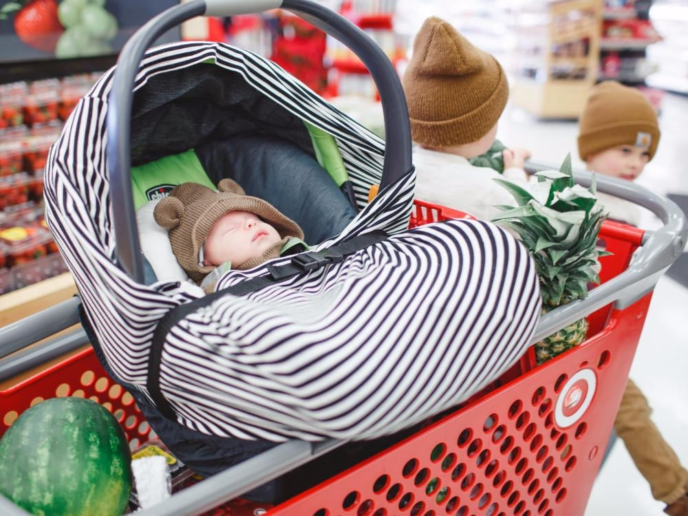 Binxy Baby Shopping Cart Hammock (5 Designs) - Pupsik Singapore