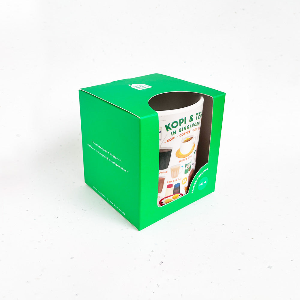 The Little Drom Store Bamboo Fibre Mug (4 Designs) - Pupsik Singapore