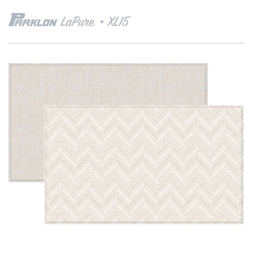 Parklon LaPure Playmat - Herringbone Rug Fabric Beige (XL15)