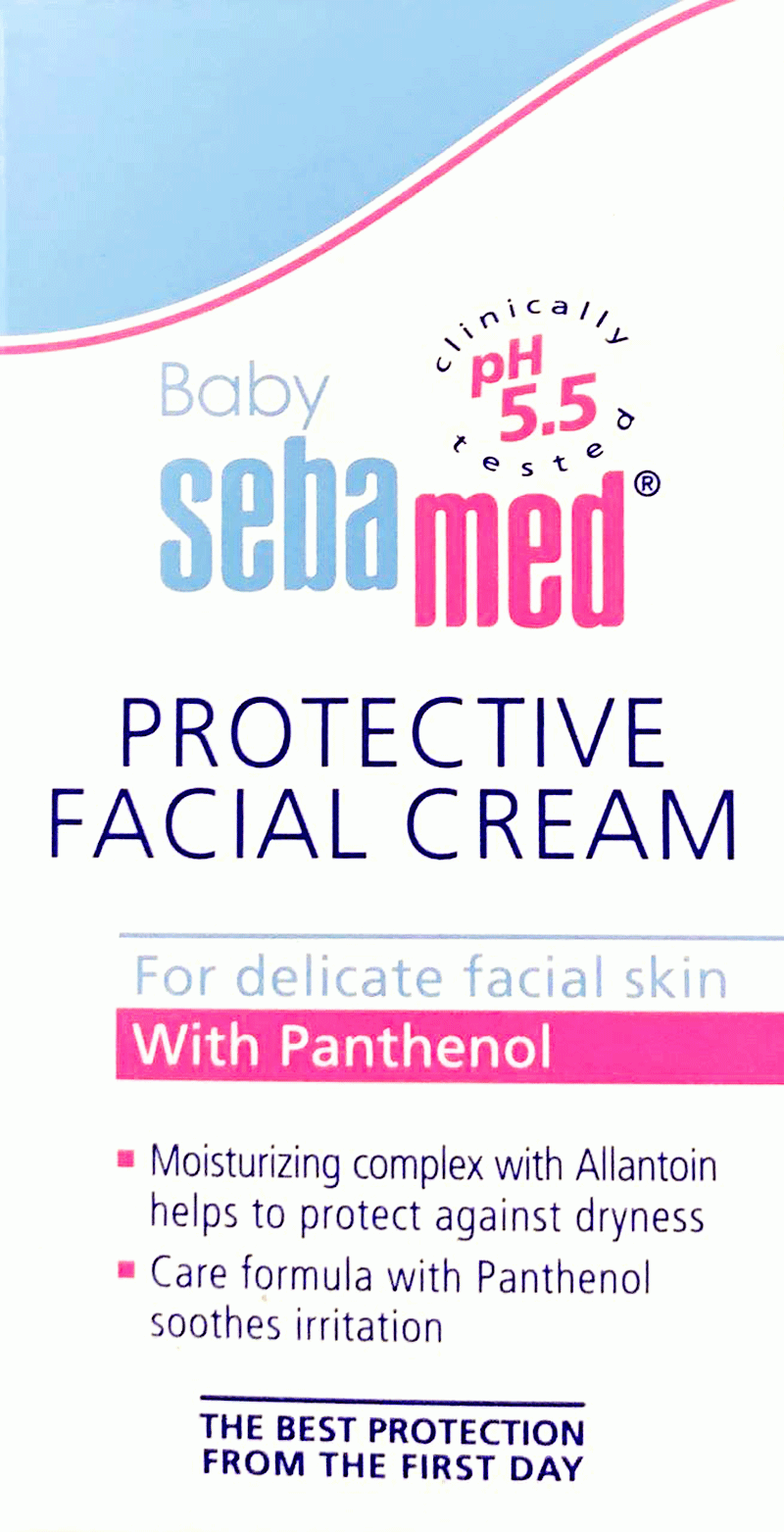 Sebamed Baby Protective Facial Cream, 50ml - Exp 12/27