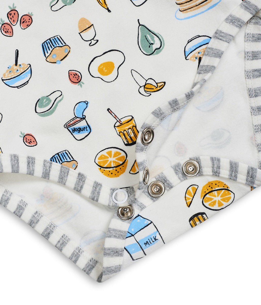 Love to Dream Sleeveless Bodysuit - Breakfast White (5 Sizes)
