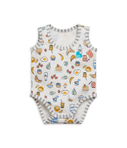 Love to Dream Sleeveless Bodysuit - Breakfast White (5 Sizes)