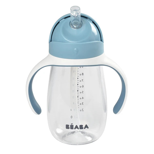 Beaba Tritan Straw Cup (300ml) - 4 Colours - Pupsik Singapore