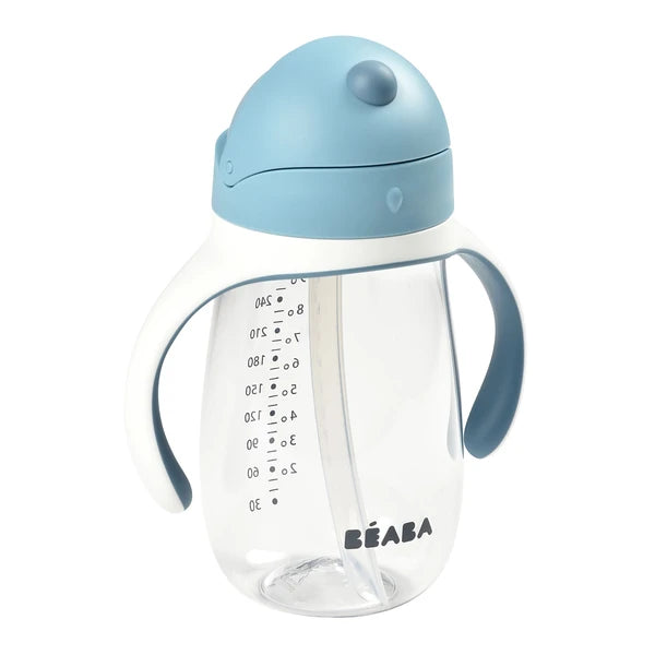 Beaba Tritan Straw Cup (300ml) - 4 Colours - Pupsik Singapore