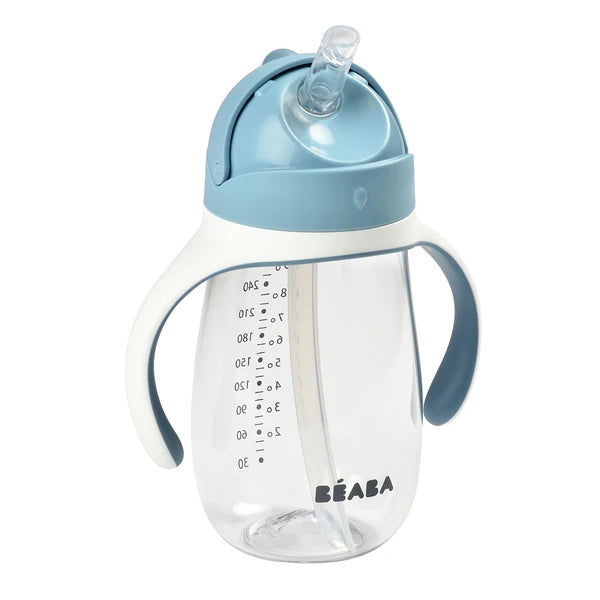 Beaba Tritan Straw Cup (300ml) - 4 Colours - Pupsik Singapore