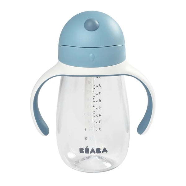 Beaba Tritan Straw Cup (300ml) - 4 Colours - Pupsik Singapore