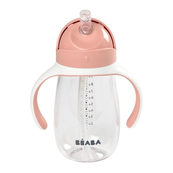 Beaba Tritan Straw Cup (300ml) - 4 Colours - Pupsik Singapore