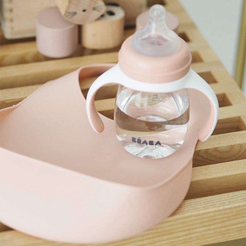 Beaba Silicone Bibs, 2pk (2 Colours)