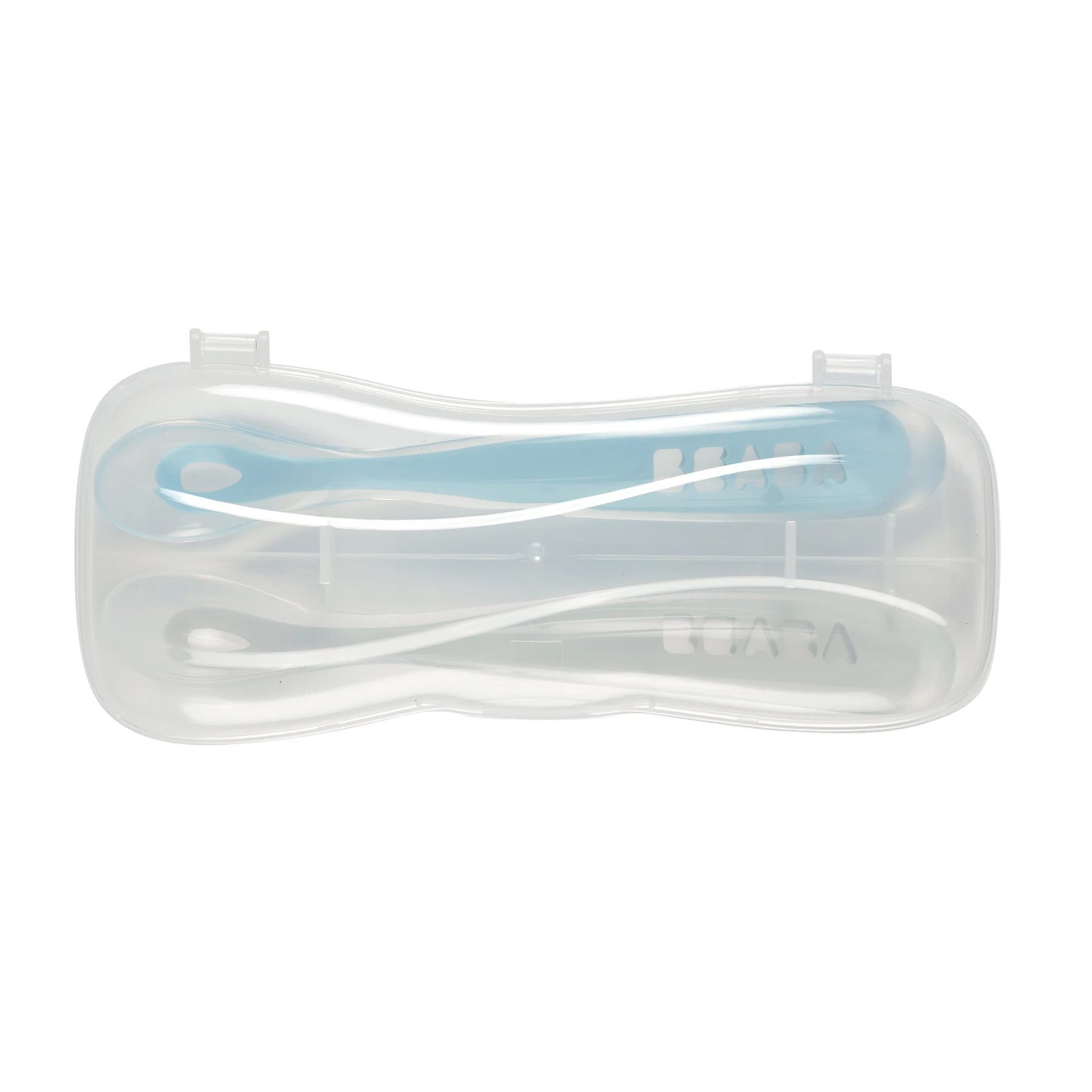 Beaba 1st Age Silicone Spoons, 2pk (3 colours) - Pupsik Singapore