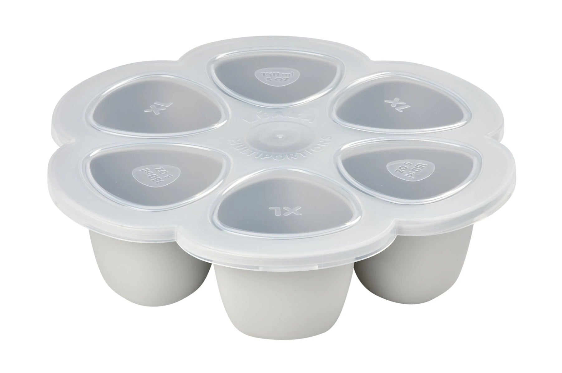 Beaba Silicone MultiPortions Freezer Tray, 6x150ml (4 Colors) - Pupsik Singapore