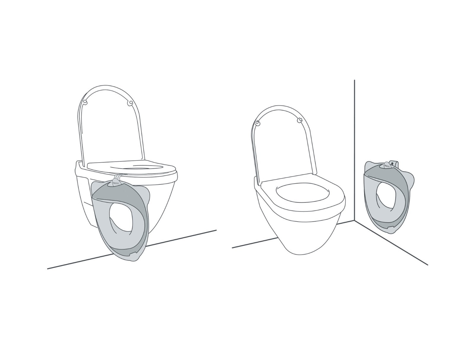 Beaba Toilet Seat - Light Mist