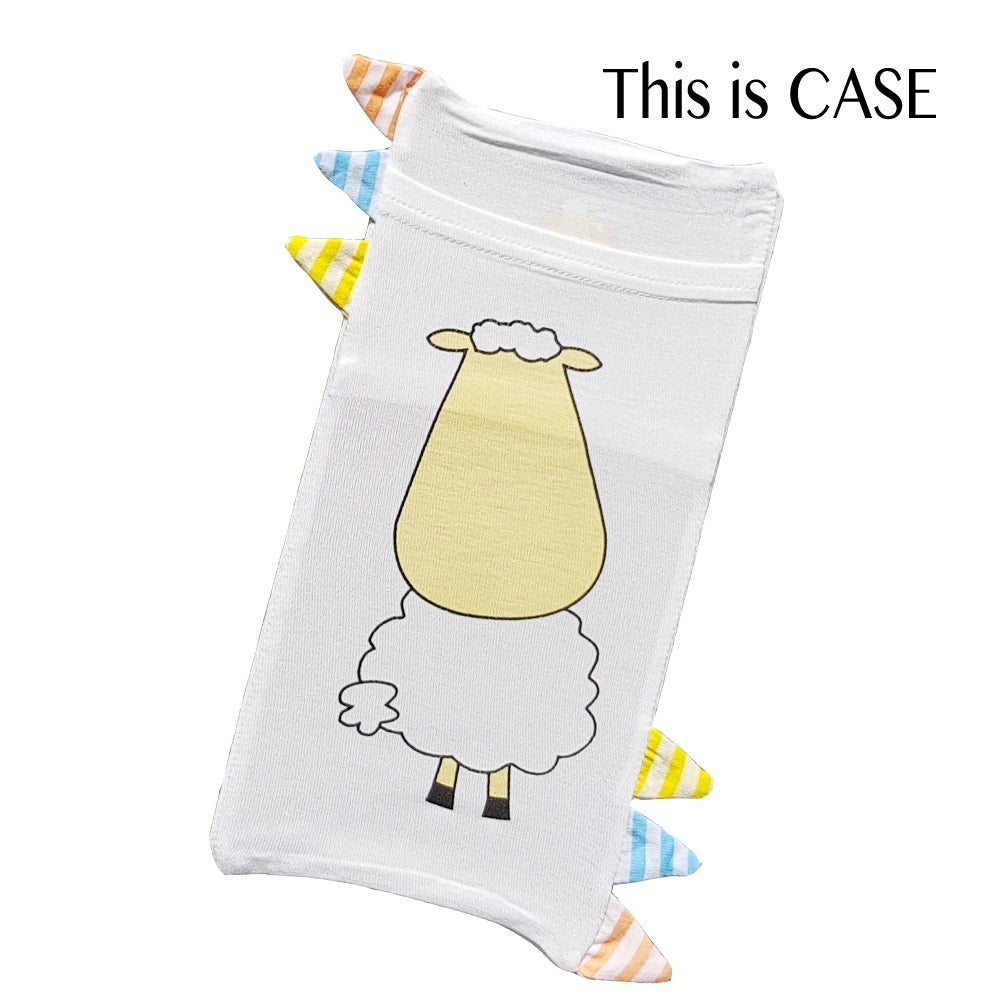 Baa Baa Sheepz Bed-Time Buddy Small Pillow Cover (Multiple Designs) - Pupsik Singapore