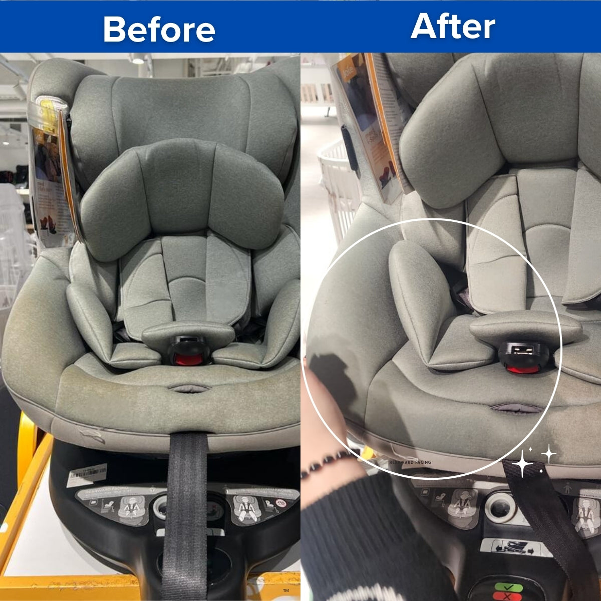 Dew Car Seat & Stroller Cleaner, 500ml (Exp 08/26)