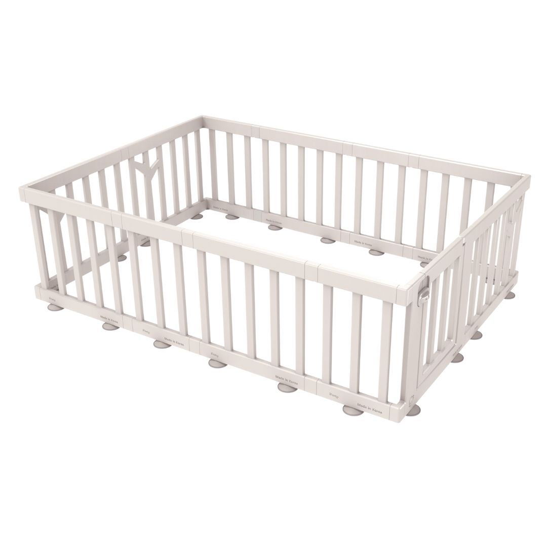 IFAM Birch Baby Play Yard w/ Door Set, 12pcs (207 x 147cm) - Beige