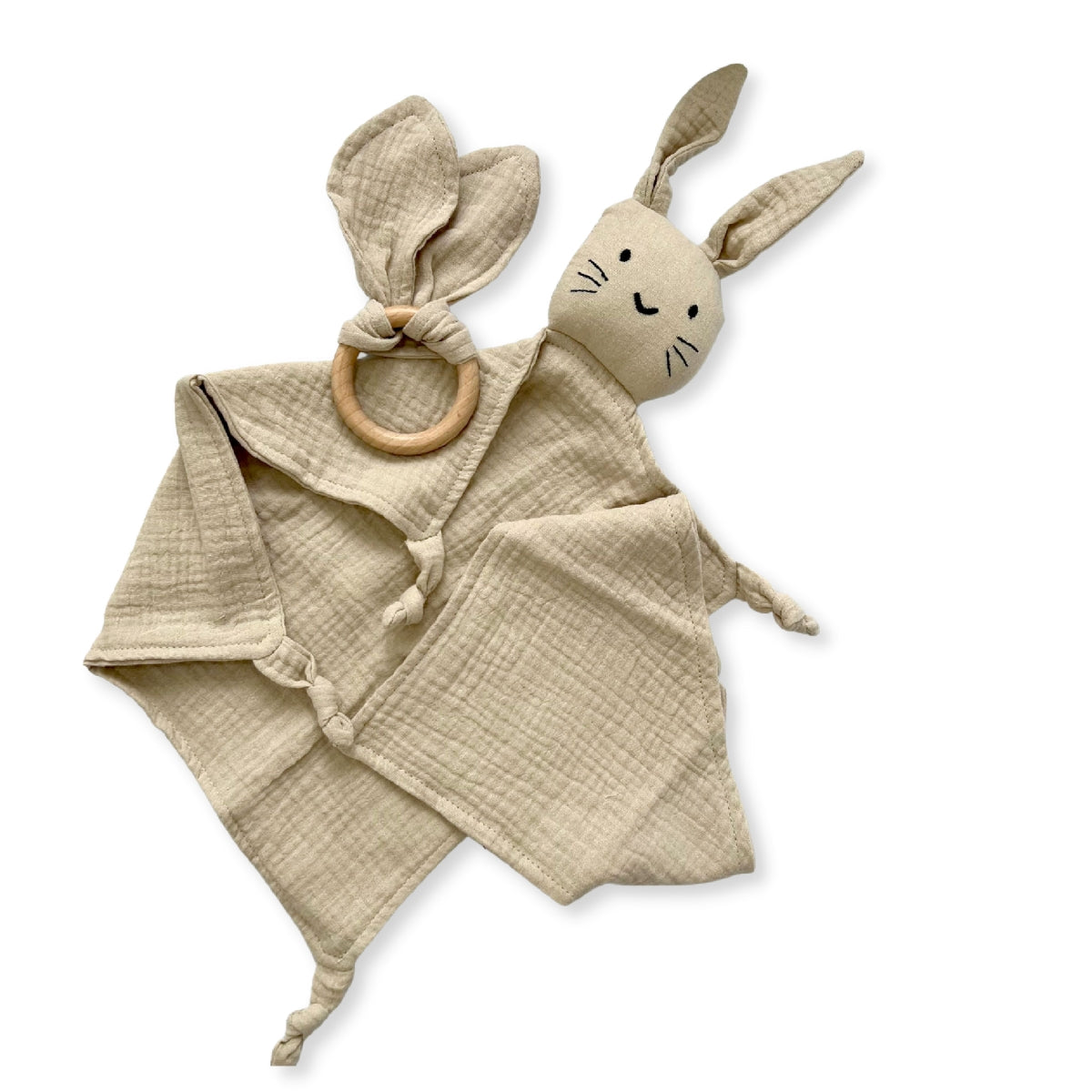 A, Apple Pie Snuggle Bunny Baby Gift Set (5 Colors) - Pupsik Singapore