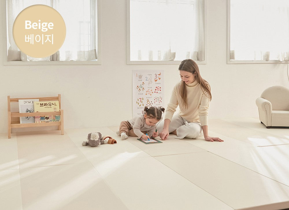 Caraz Signature Clean Folding Playmat, 140 x 200cm (4 Colors) - Pupsik Singapore