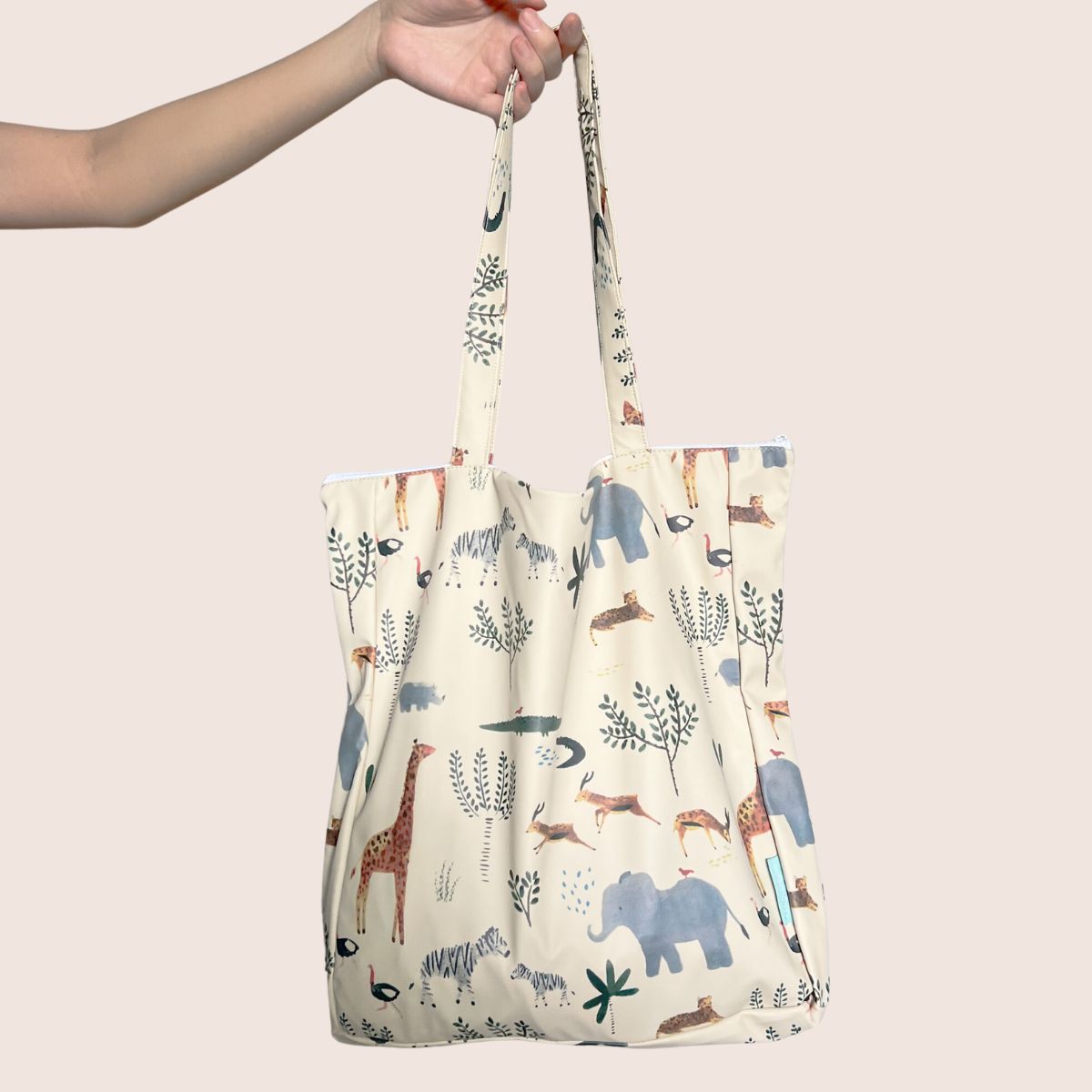 Biomom Quick Waterproof Tote Bag (6 Designs) - Pupsik Singapore