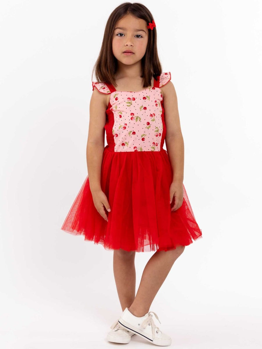 Oobi Cherry Ripe Belle Tutu Dress (3 Sizes)