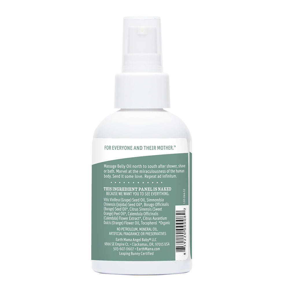 Earth Mama Organic Belly Oil (120ml) - exp 02/27