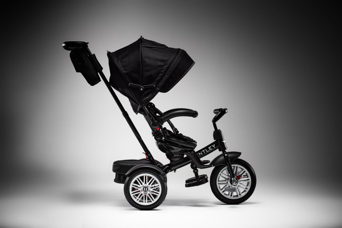 Bentley Babies 6 in 1 Stroller Trike - Onyx Black