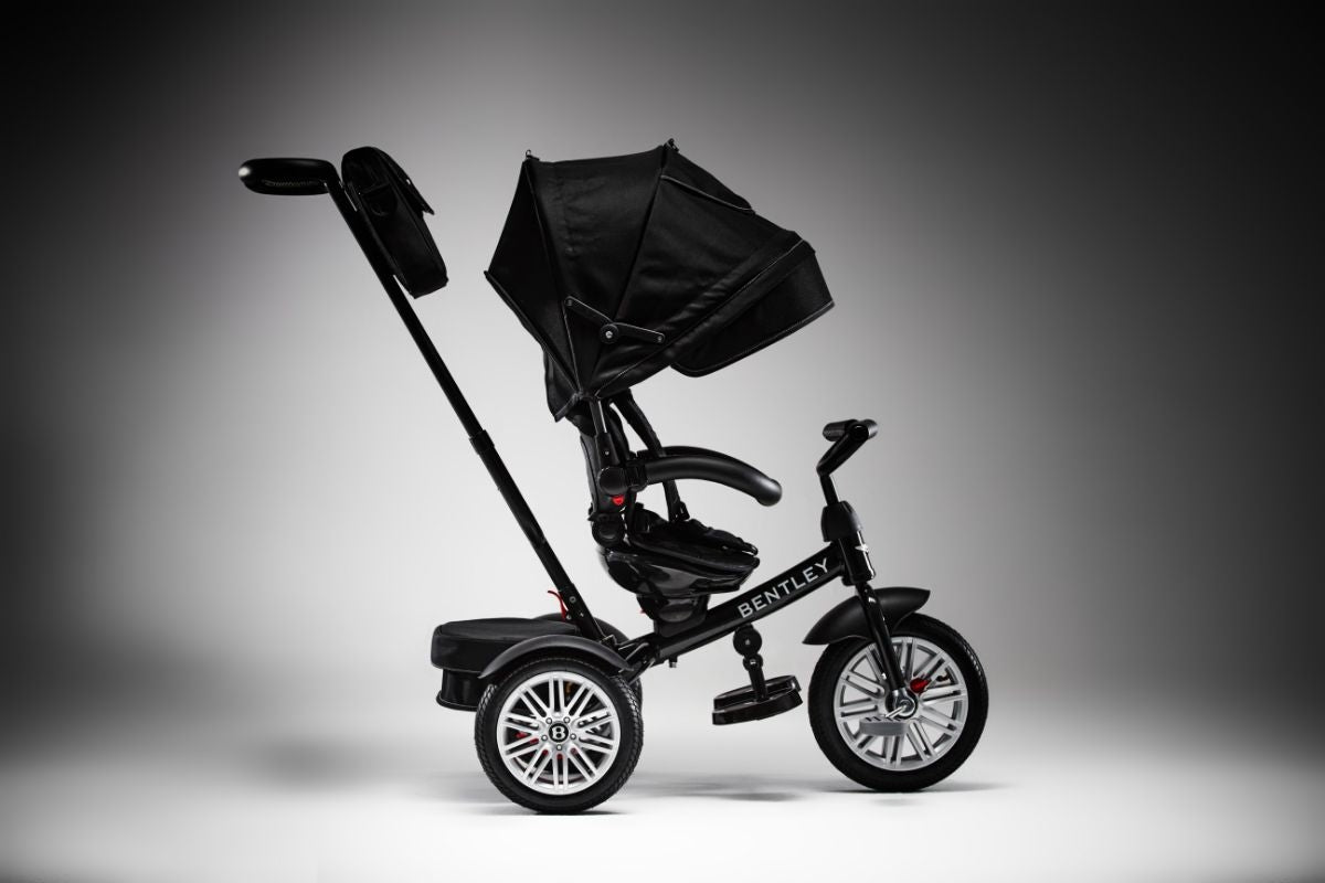 Bentley Babies 6 in 1 Stroller Trike - Onyx Black