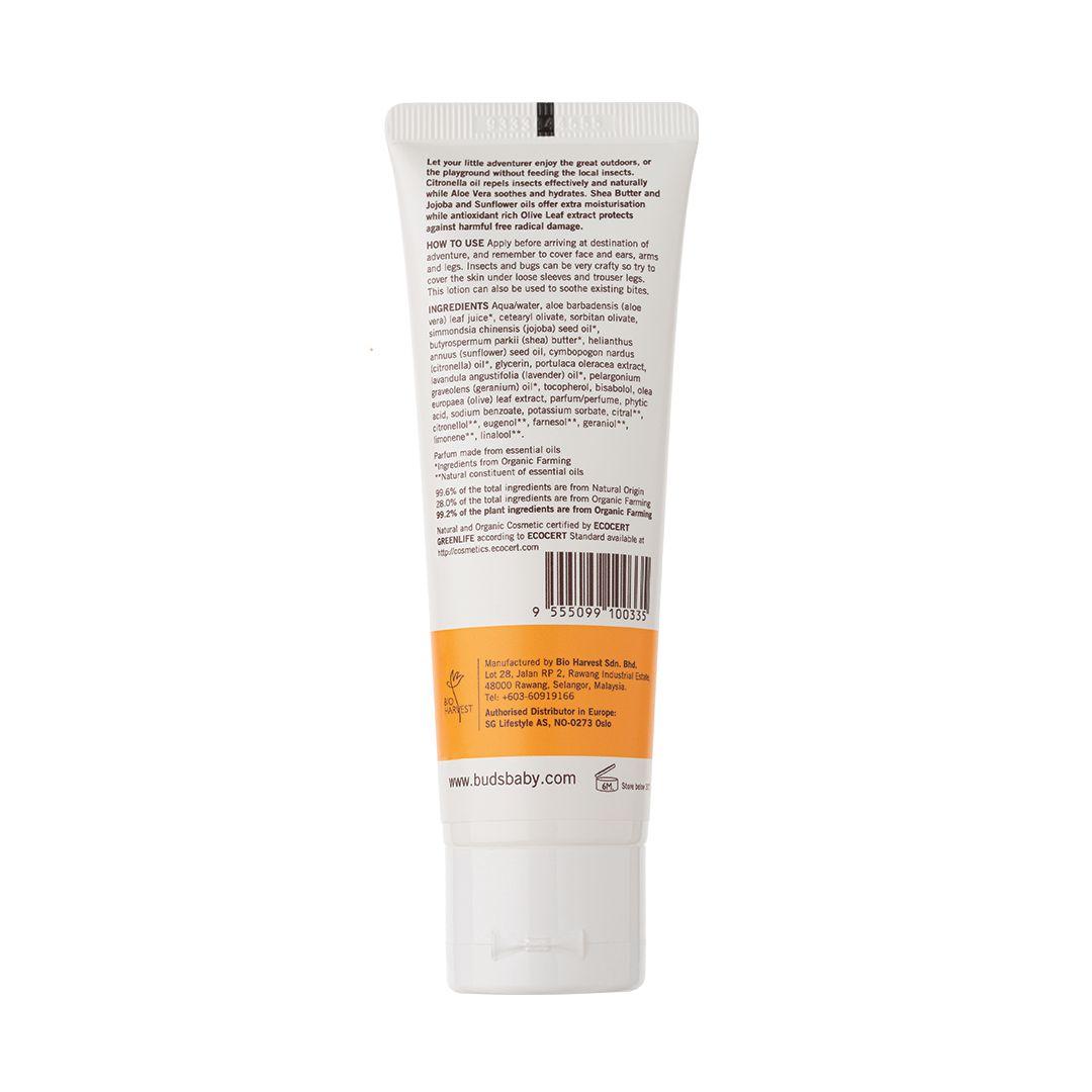 Buds Everyday Organics Mozzie Clear Lotion, 75ml - exp 02/28