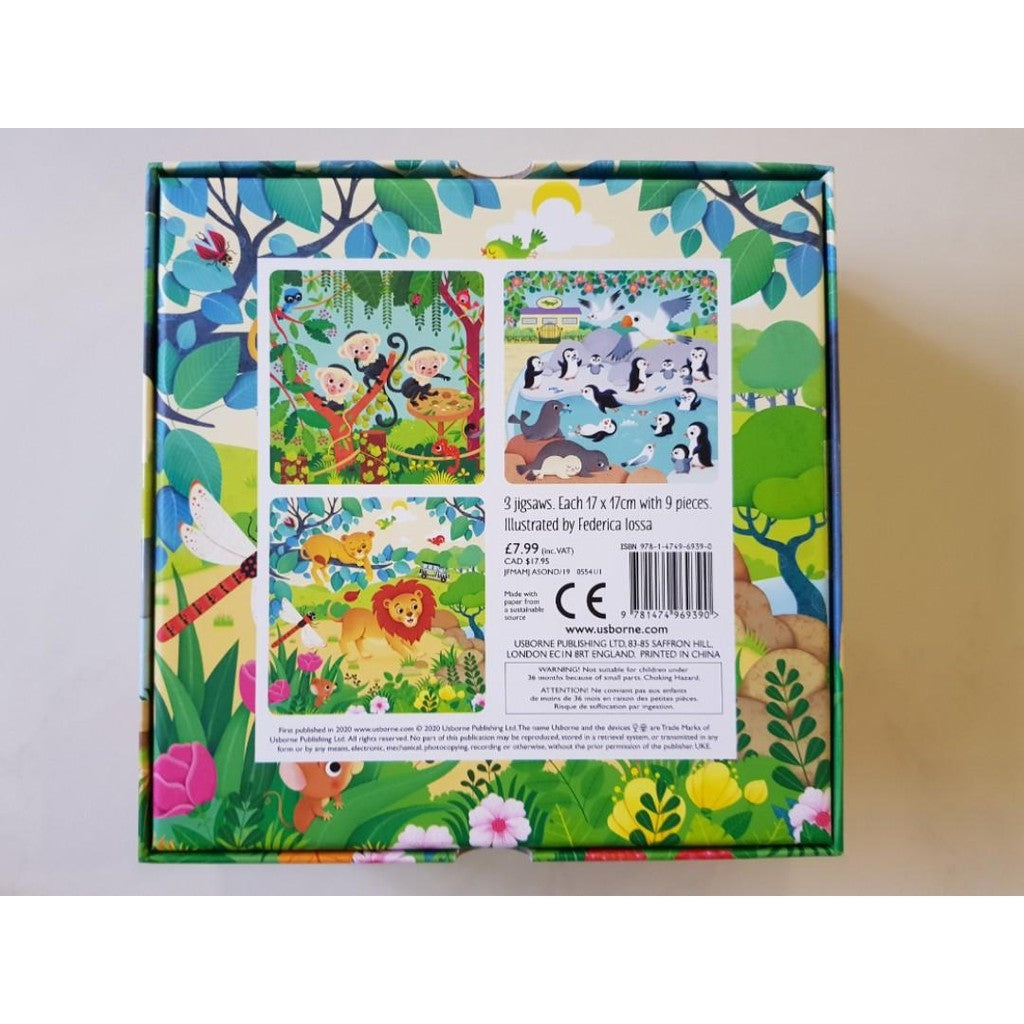 Usborne Book & 3 Jigsaws Box Set (5 Titles) - Pupsik Singapore
