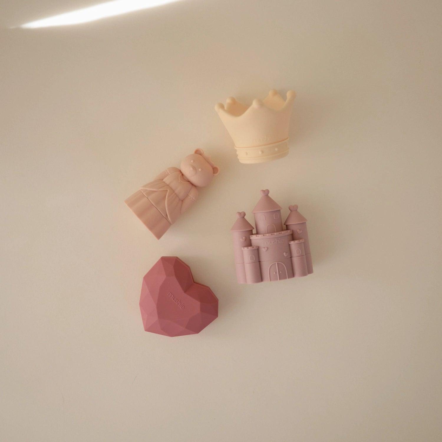 Mushie Mold Free Bath Play Set, 4pcs (4 Designs) - Pupsik Singapore