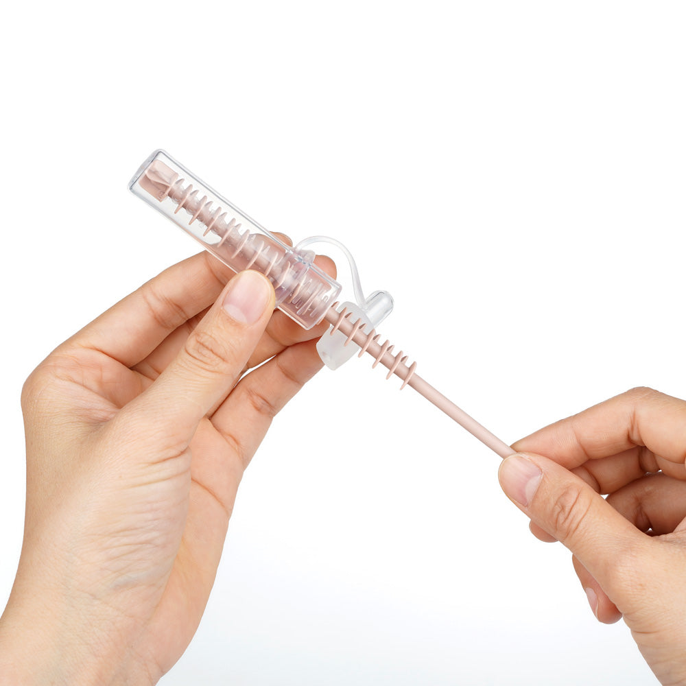 Haakaa Double-Ended Silicone Bottle Brush (2 Colors) - Pupsik Singapore