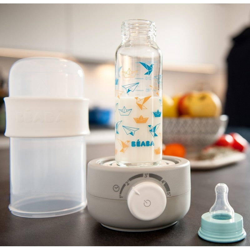 Beaba Baby Milk Bottle Warmer & Sterilizer - Grey