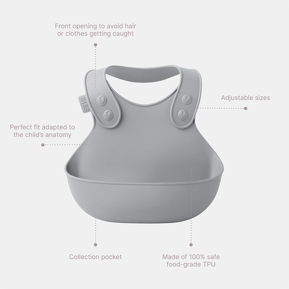 Bibs Overall Dinner Bib (3 Colors) - Made in Denmark/EU