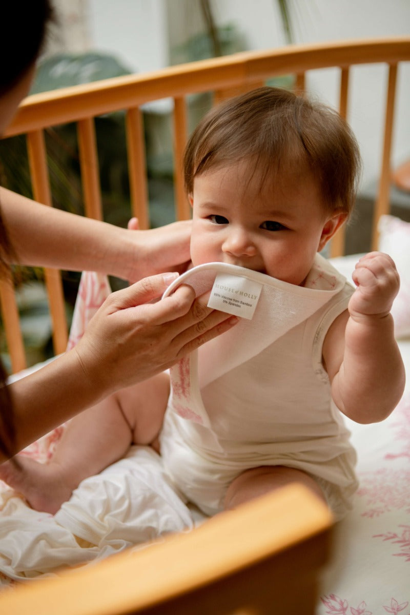 House of Holly Reversible Drool Bibs (14 Designs) - Pupsik Singapore