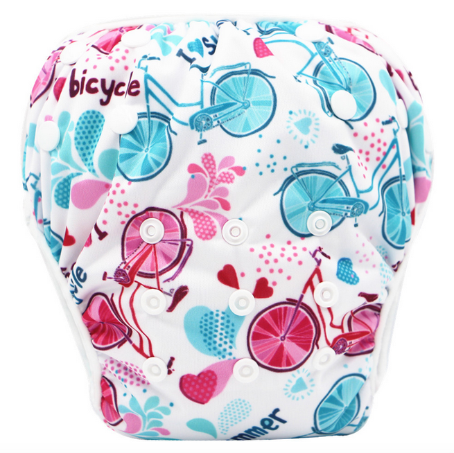 Pupsik Adjustable Snap Swim Diaper (35 Designs)