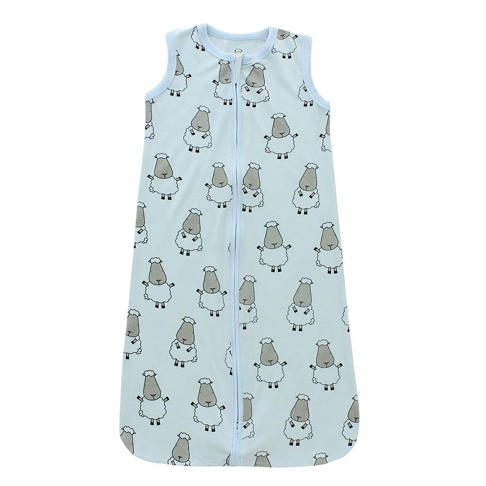 Baa Baa Sheepz Wearable Blanket Zip Sleep Bag - Big Sheep Blue (3 Sizes)