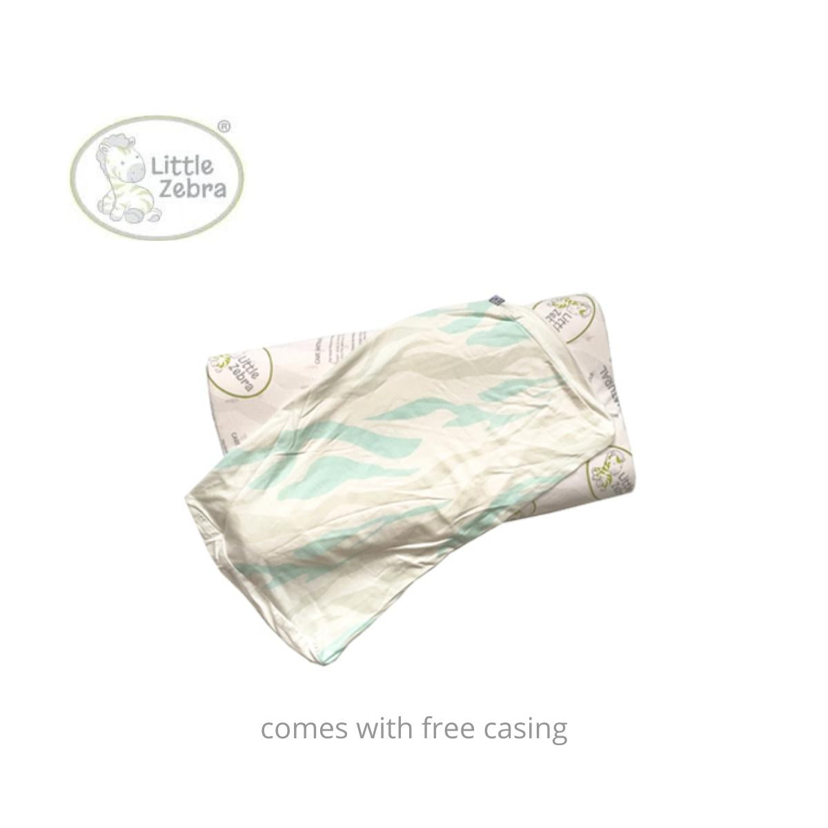 Little Zebra Latex Contour Pillow - Big (22 x 40cm)