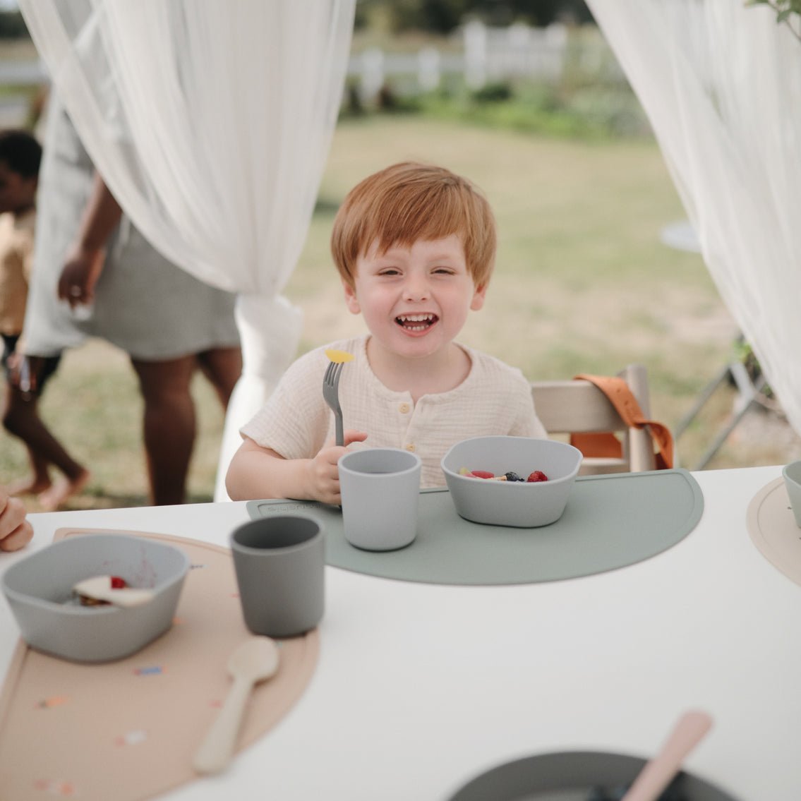Mushie Baby Dinnerware Cup, 2pk - 225ml (9 Colours) - Pupsik Singapore
