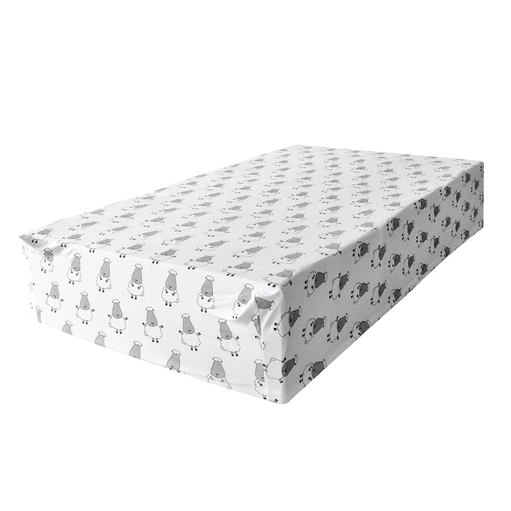 Baa Baa Sheepz Cot Mattress Sheet (24 Designs)