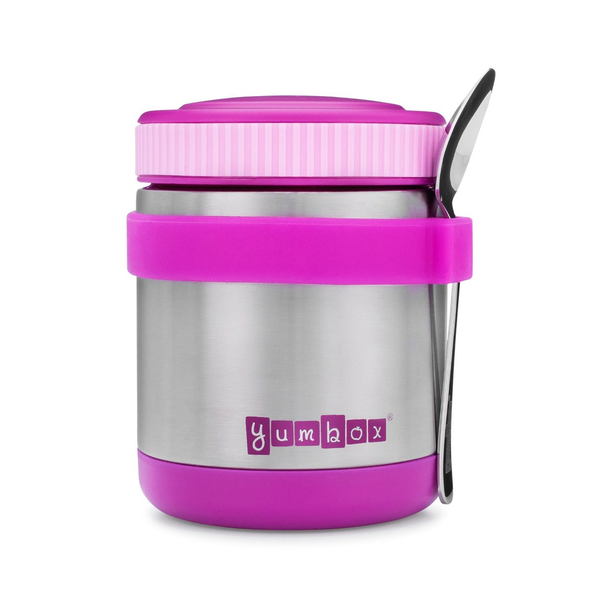 Yumbox Zuppa Thermal Food Jar w/ Spoon & Band, 415ml (4 Colors) - Pupsik Singapore