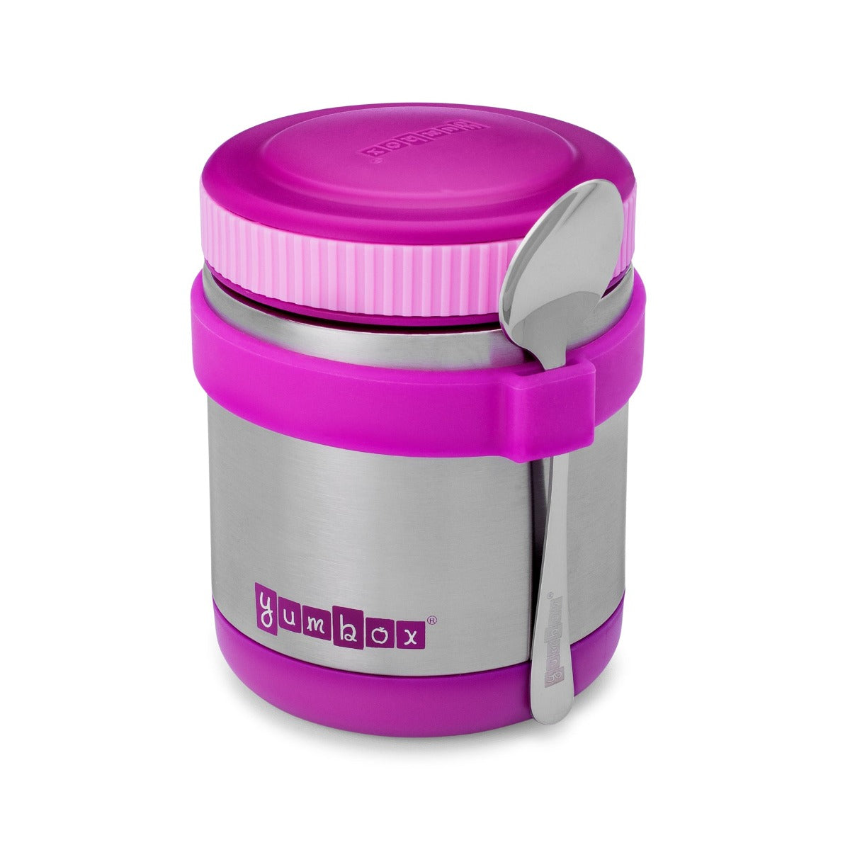 Yumbox Zuppa Thermal Food Jar w/ Spoon & Band, 415ml (4 Colors) - Pupsik Singapore