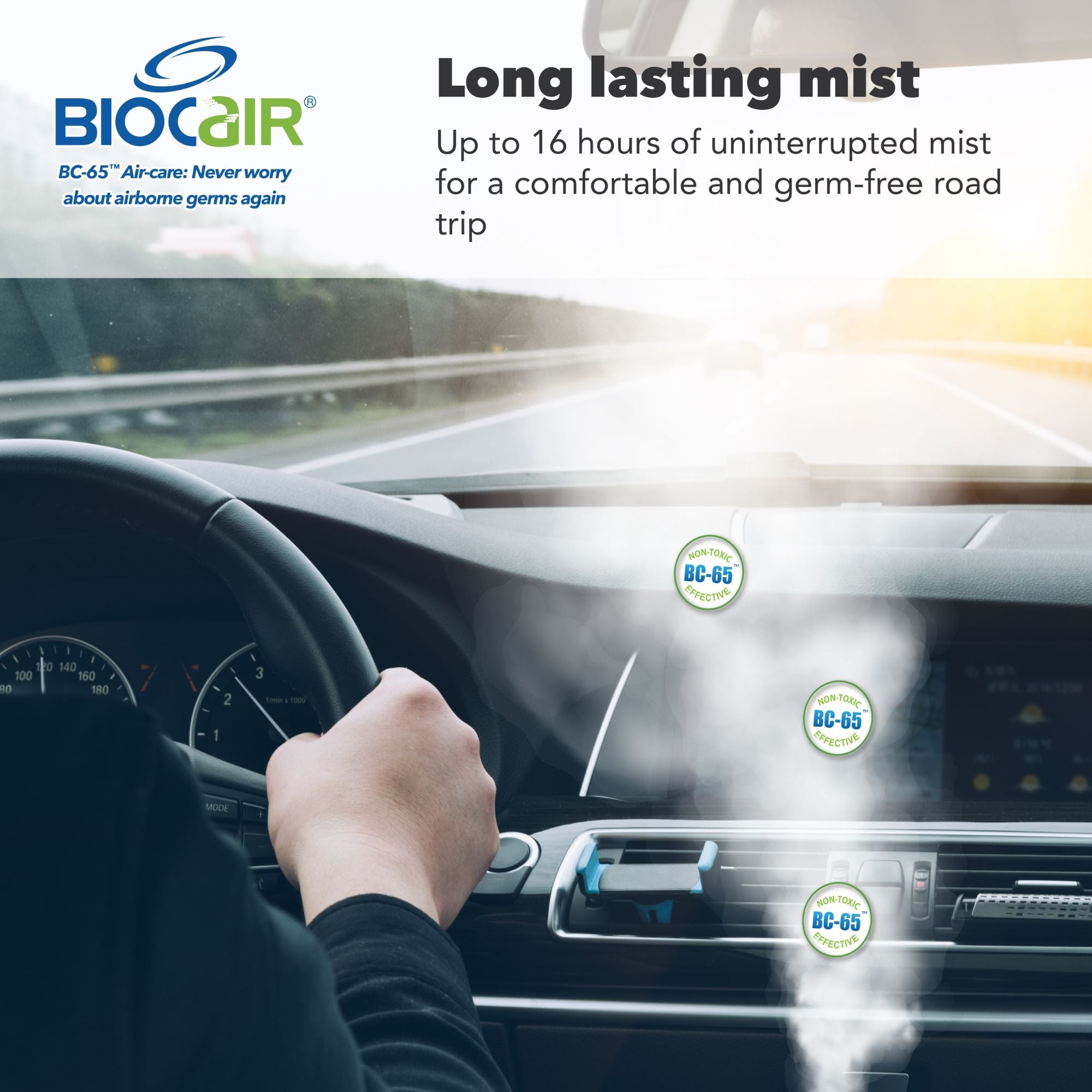 BioCair BC-65 Ultimate Dry-Mist Automobile Disinfecting Machine