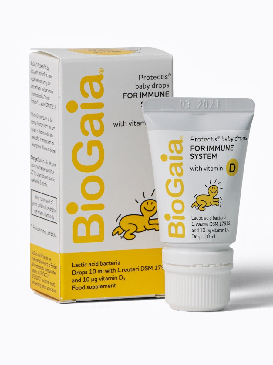 BioGaia Protectis Baby Probiotics Drops With Vitamin D3, 10ml [UK version] - Exp 03/26 - Pupsik Singapore